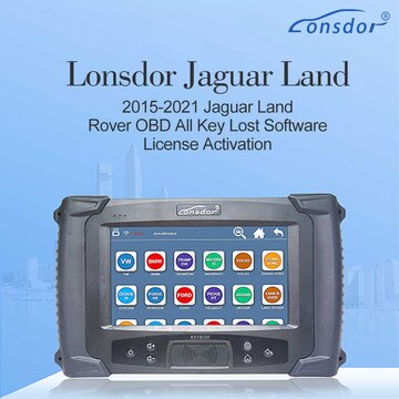 Lonsdor JLR License for 2015-2021 Land Rover Jaguar Key Programming Write-to-start via OBD