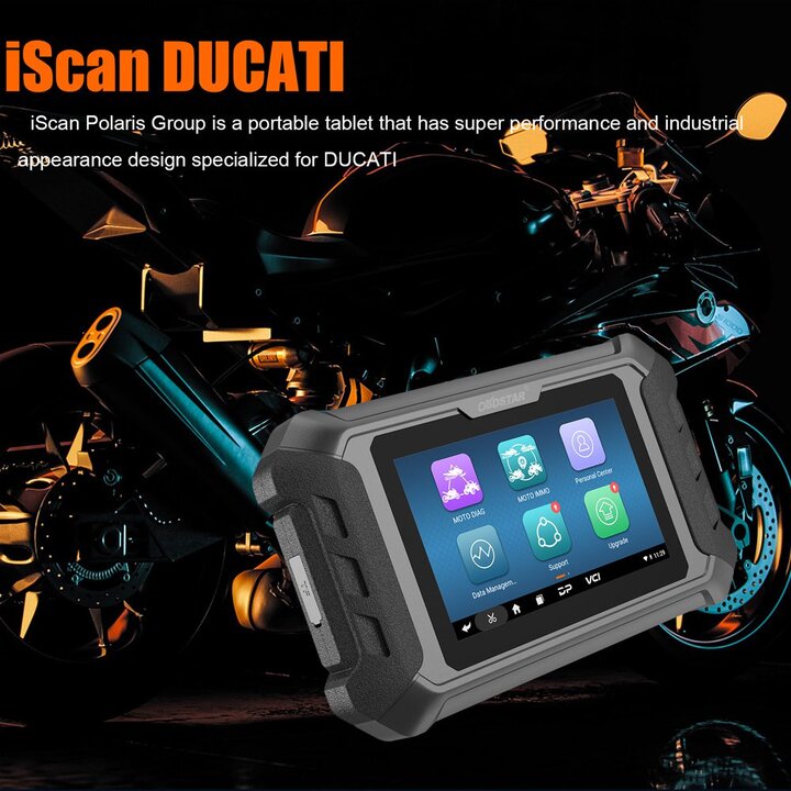 OBDSTAR iScan Ducati Motorcycle Diagnostic Scanner & Key Programmer