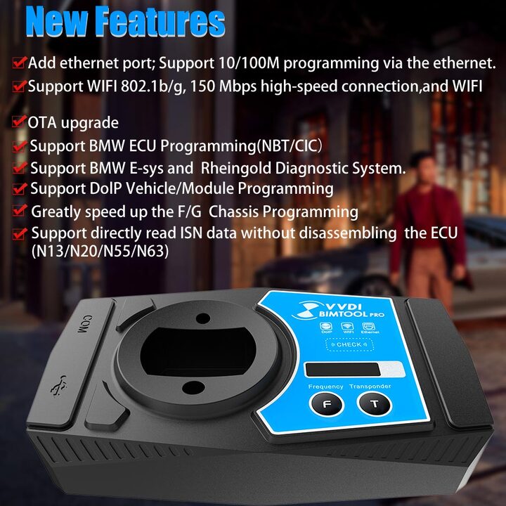 Xhorse VVDI BIMTool Pro Enhanced Edition for BMW Support DoIP Updated New Hardware