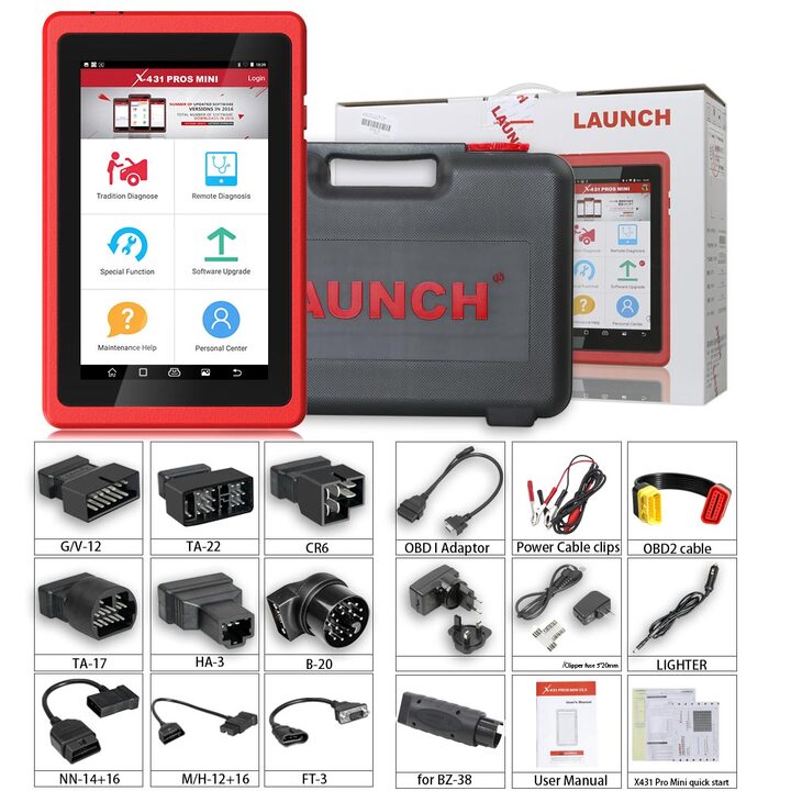 2023 Launch X431 ProS Mini V3.0 Android Pad Multi-system/brand Diagnostic Tool