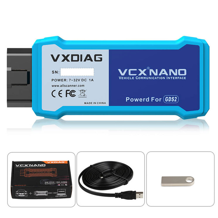 WIFI VXDIAG VCX NANO for GM OPEL 2022.05 GDS2 Tech2Win 16.02.24 Diagnostic Tool