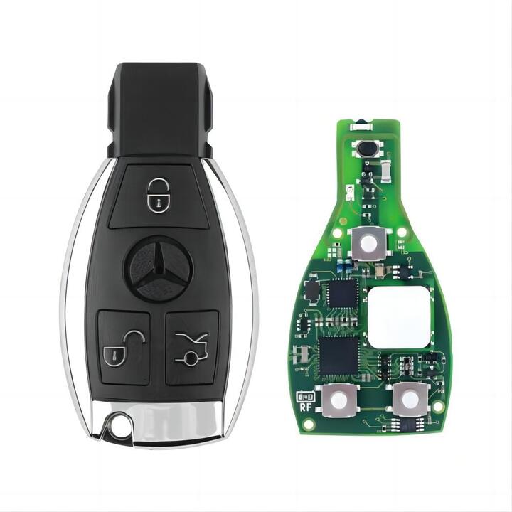 CG MB 08 Version Keyless Go Key 2-in-1 315MHz/433MHz with 3 Button 4 Button Shell with Panic for Mercedes W164 W221 W216 from 2005-2010