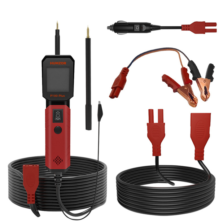 HUMZOR P100 Plus Automotive Circuit Tester Automotive Power Circuit Probe Kit Electrical System Diagnostic Tool