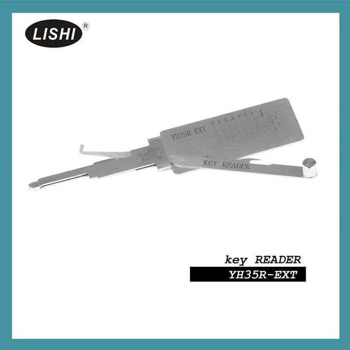 2023 New LISHI YH35R-EXT Reading Flat Milling Motorcycle Tool 2-in-1 Tool