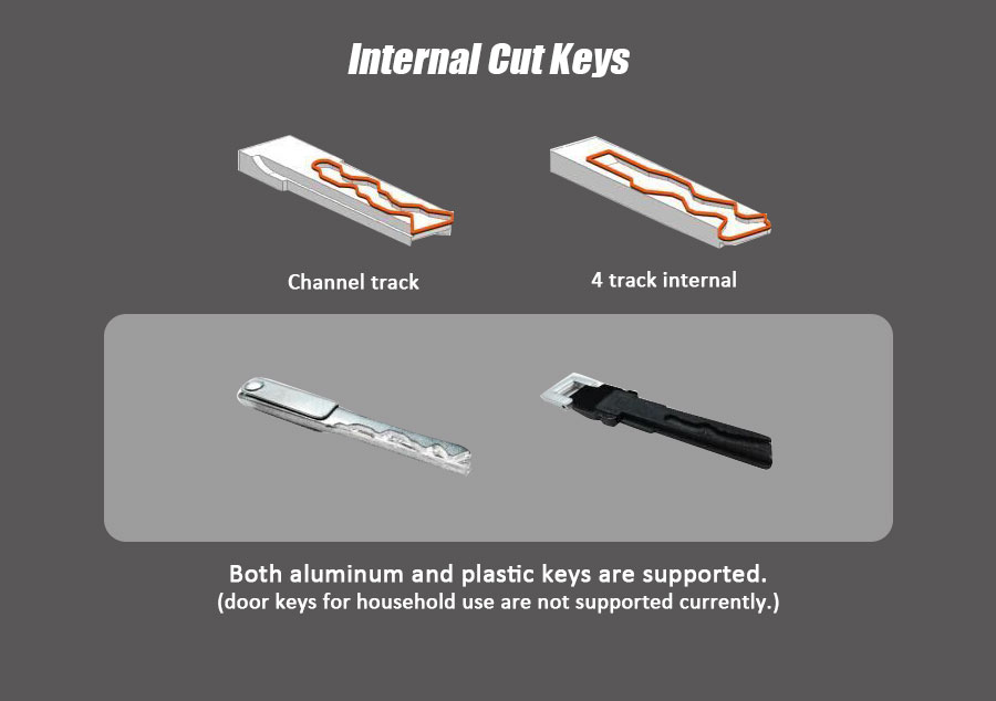 Xhorse Key Reader internal cut keys