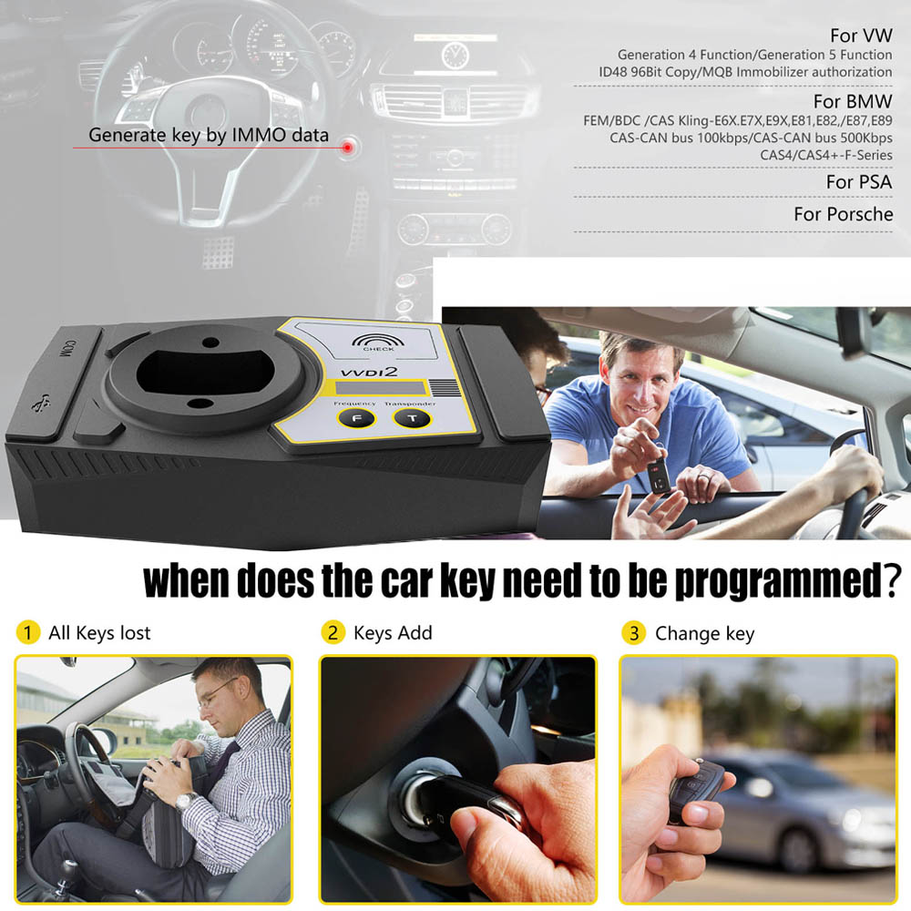 when does the car key need to be programmed