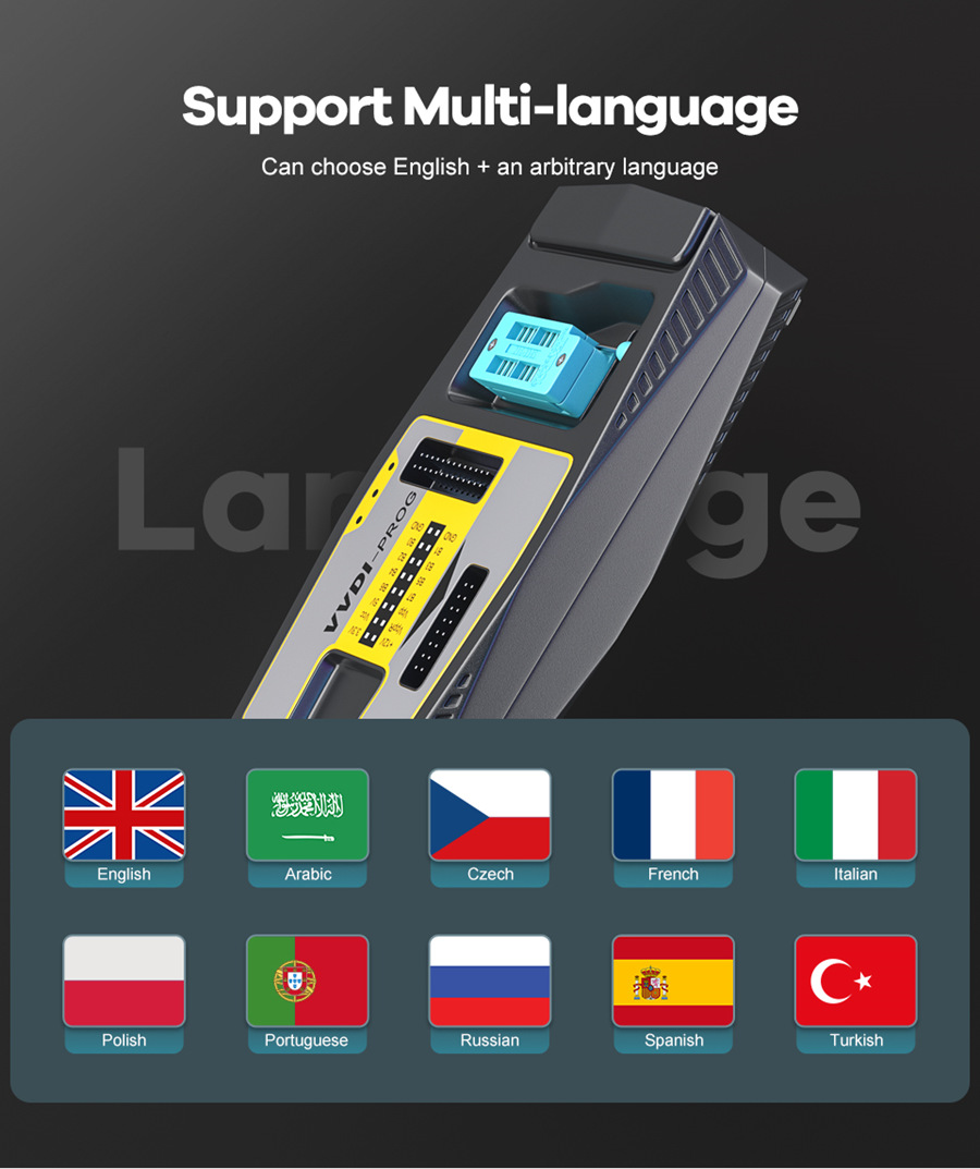 vvdi support multi-language
