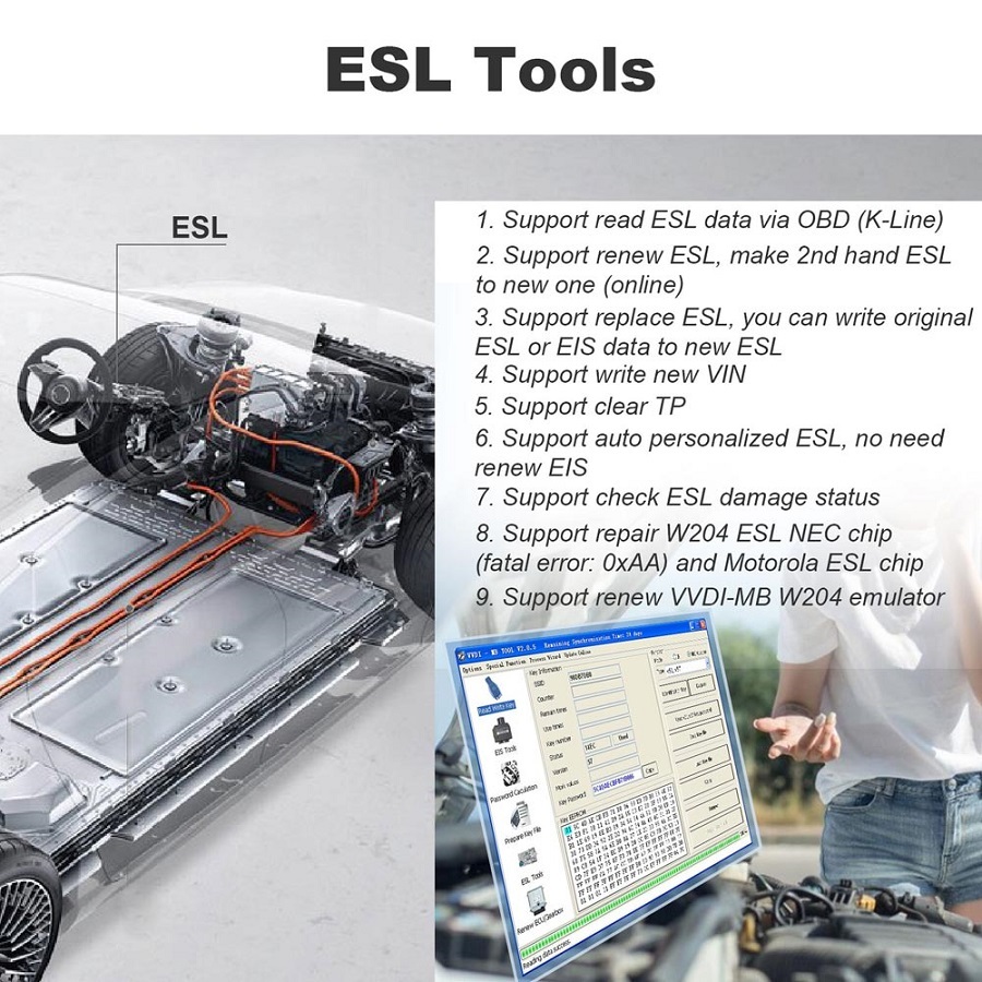 Xhorse VVDI MB Tool ESL tools