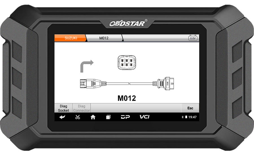OBDSTAR MS50 Basic Version Displays: