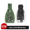 10pcs CGDI MB Be Key V1.3 with Smart Key Shell 3 Button for Mercedes Benz Get 10 Free Tokens for CGDI MB