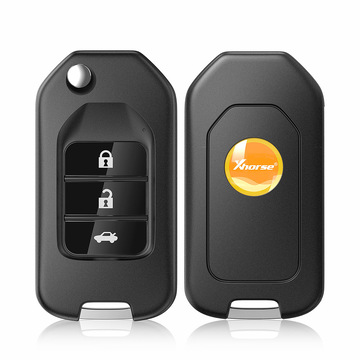 Xhorse XNHO00EN Wireless Remote Key Honda Flip 3 Buttons English Version 5pcs/lot
