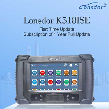 Lonsdor K518ISE Fisrt Time Update Subscription After 1-Year Free Use