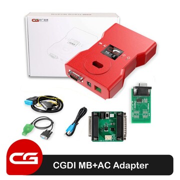 CGDI MB with AC Adapter Work with Mercedes W164 W204 W221 W209 W246 W251 W166 for Data Acquisition via OBD Get 1 Free Token Daily