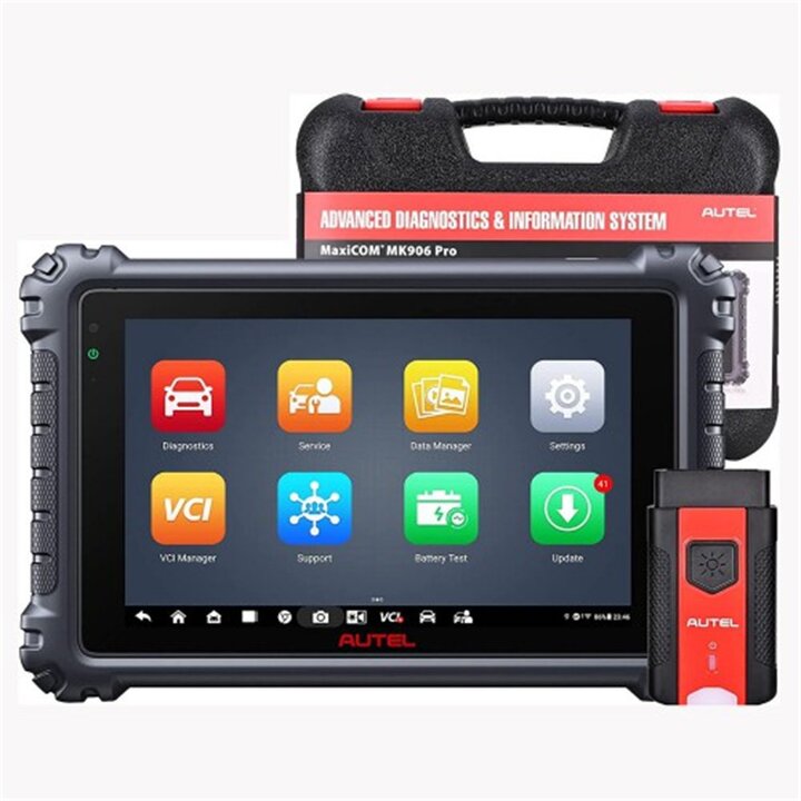 Autel MaxiCOM MK906 PRO Automotive Full System Diagnostic Tool, Support FCA AutoAuth and VAG Guided Functions