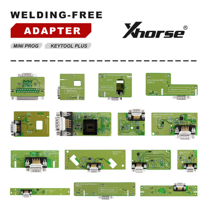 Xhorse VVDI Key Tool Plus Pad plus Solder-Free Adapters Set