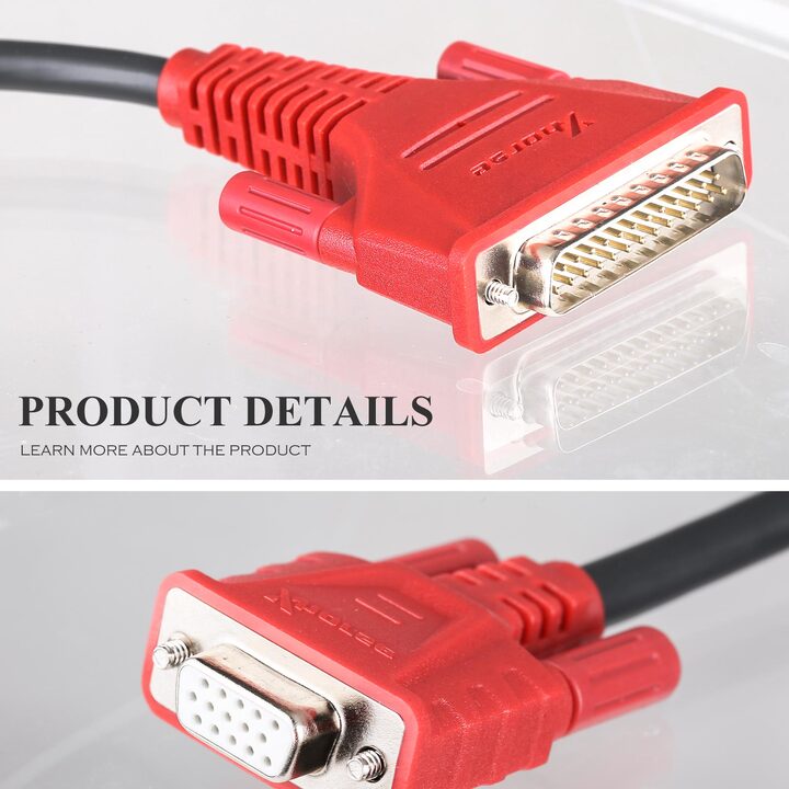 Xhorse XDPGSOGL DB25 DB15 Conector Cable work with VVDI Prog and Solder-free Adapters