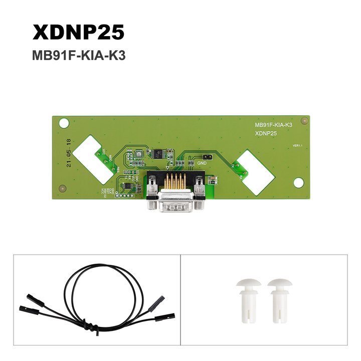 Xhorse XDNPP3 MB91F Doshboard Adapters Solder-Free Honda KIA Hyundai Set