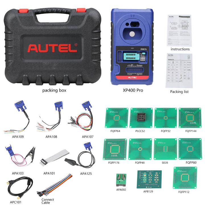 Autel XP400 Pro Key and Chip Programmer, Work with Autel IM608 / IM608 Pro / IM608 Pro II/ IM508 / IM508S