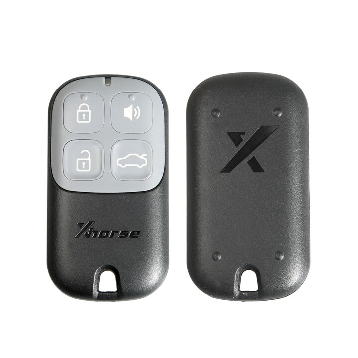 XHORSE XKXH00EN Wired Universal Remote Key Shell 4 Buttons English Version 5pcs/lot