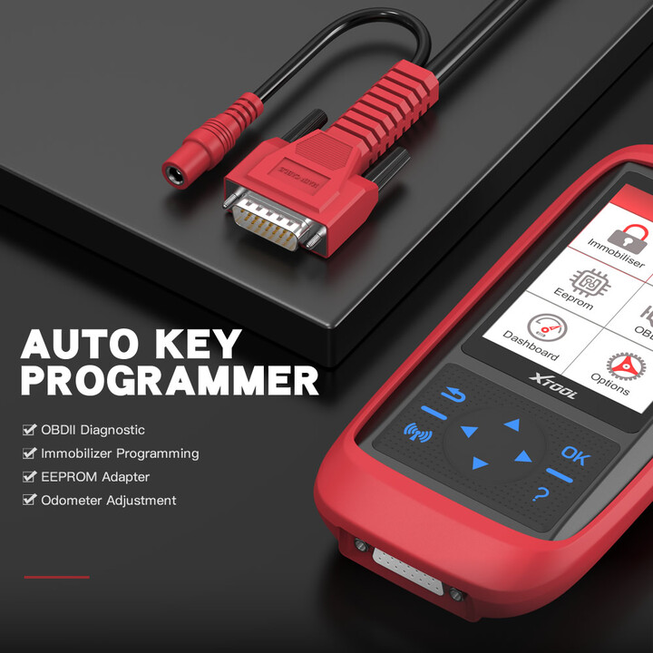 XTOOL X100 Pro2 Auto Key Programmer with EEPROM Adapter Support Mileage Ajustment