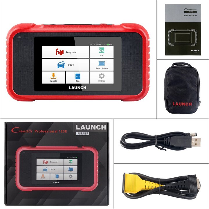 2023 LAUNCH CRP123E Car OBD2 Scanner Diagnostic Tool ABS SRS Engine Code Reader