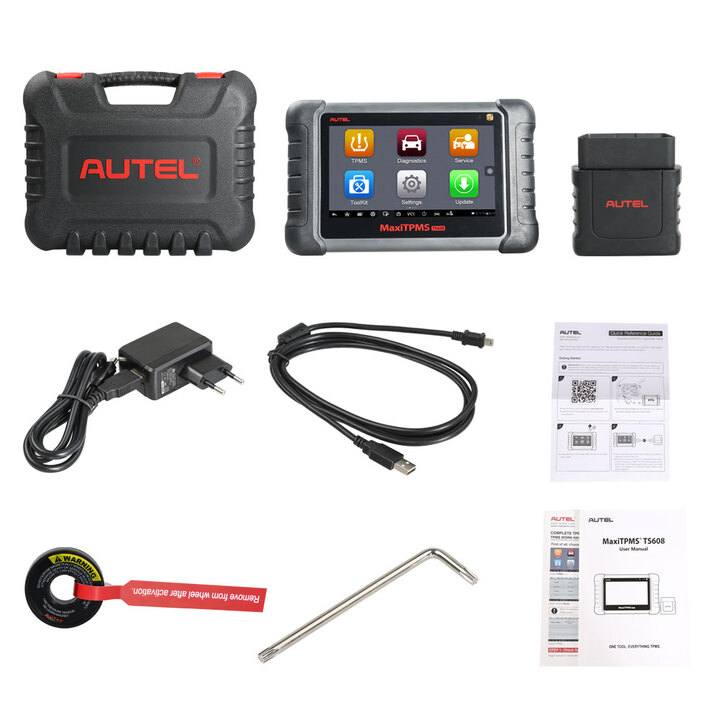 Autel MaxiTPMS TS608 Complete TPMS & Full-System Service Tablet