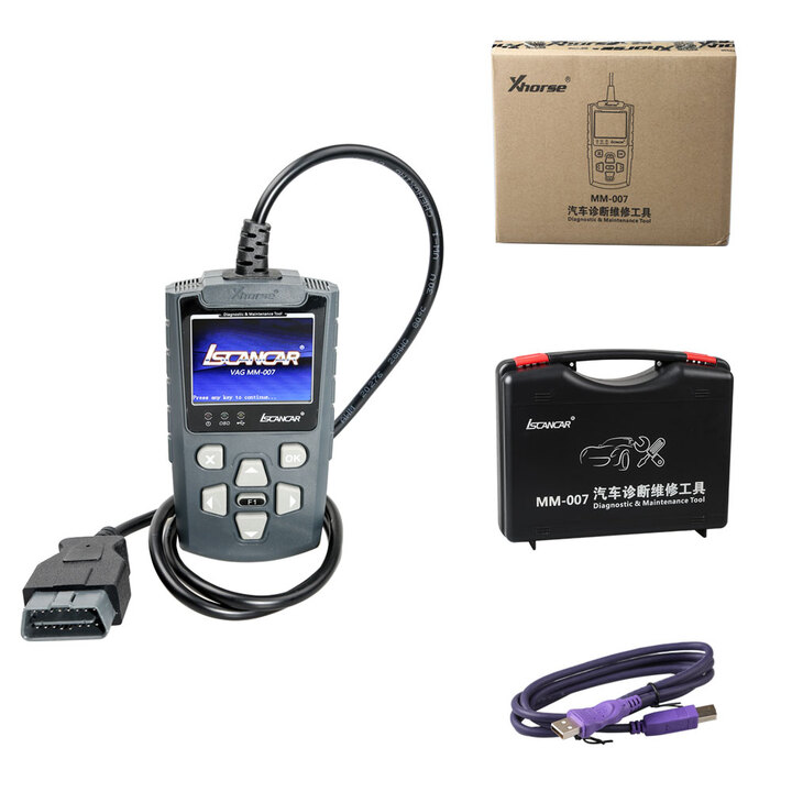 V2.3.2 Xhorse Iscancar V-A-G MM-007 Diagnostic and Maintenance Tool Support MQB Mileage Change