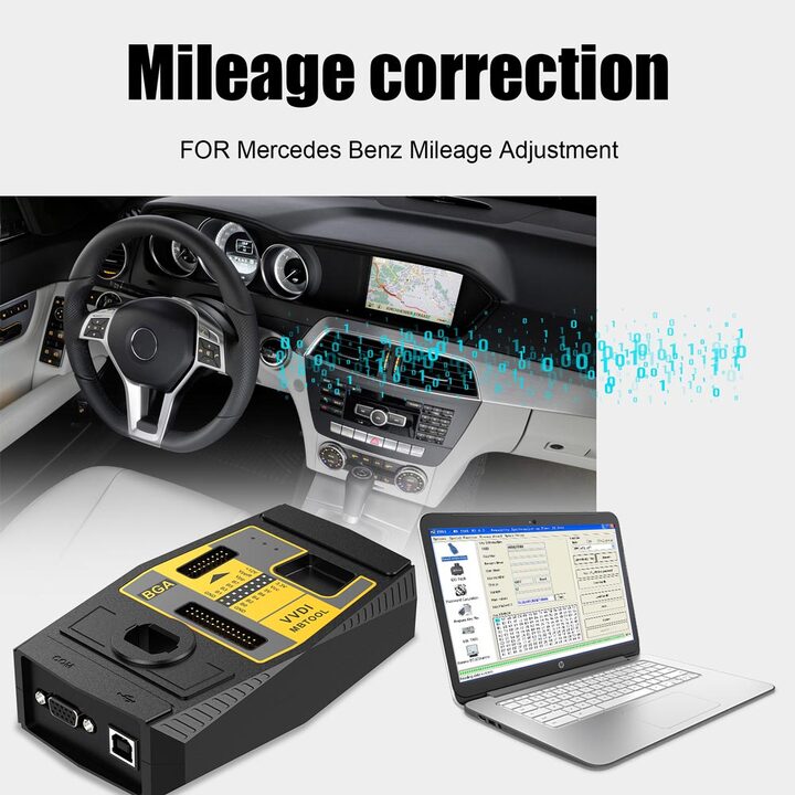 V5.1.5 Xhorse VVDI MB Tool Benz Key Programmer with 1 Year Unlimited BGA Tokens