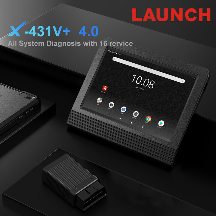 Launch X431 V+ 10" V4.0 Wifi Bluetooth GL Version Full System OBD2 Scanner