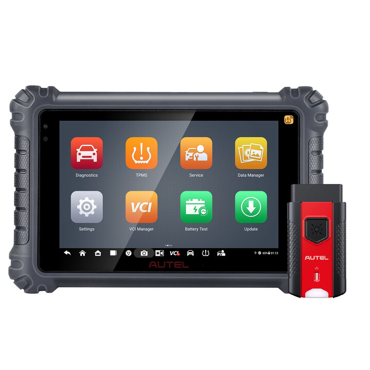 2023 Autel MaxiCOM MK906 Pro-TS Automotive TPMS Relearn Tool Support FCA SGW AutoAuth and VAG Guided Functions