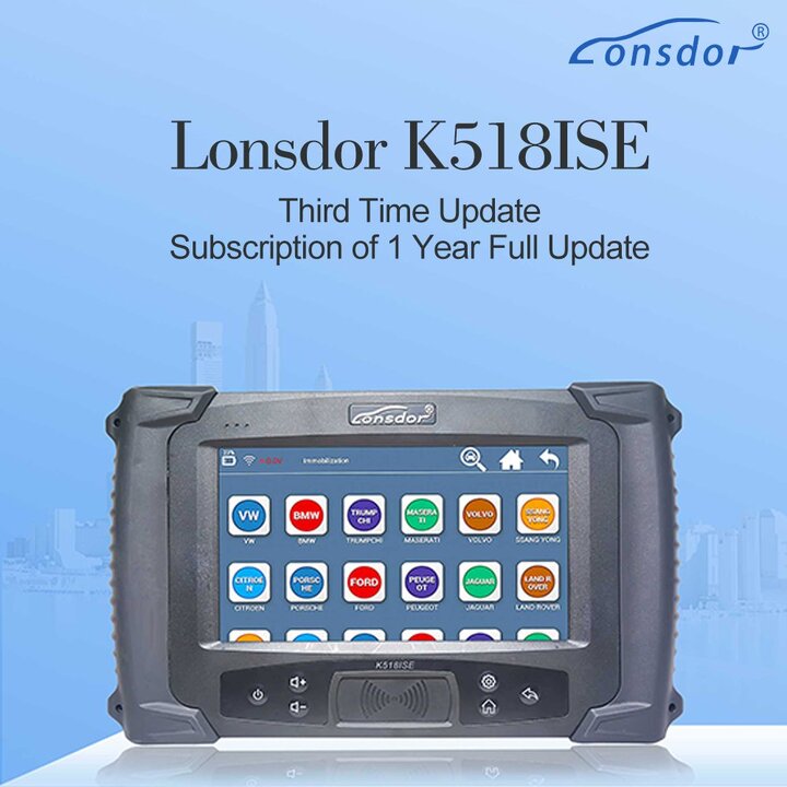 Lonsdor K518ISE Third Time Subscription of 1 Year Full Update