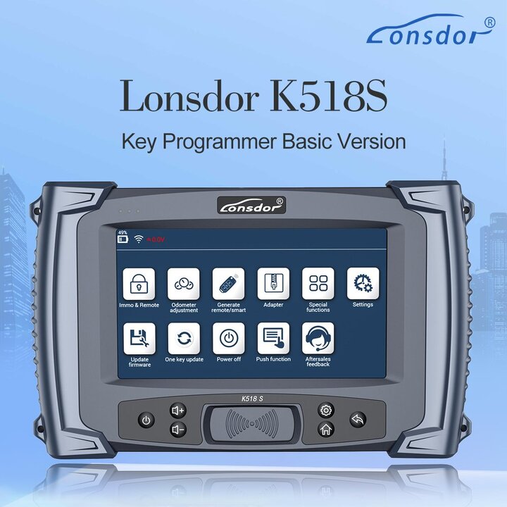 2023 Lonsdor K518S Key Programmer Basic Version No Token Limitation