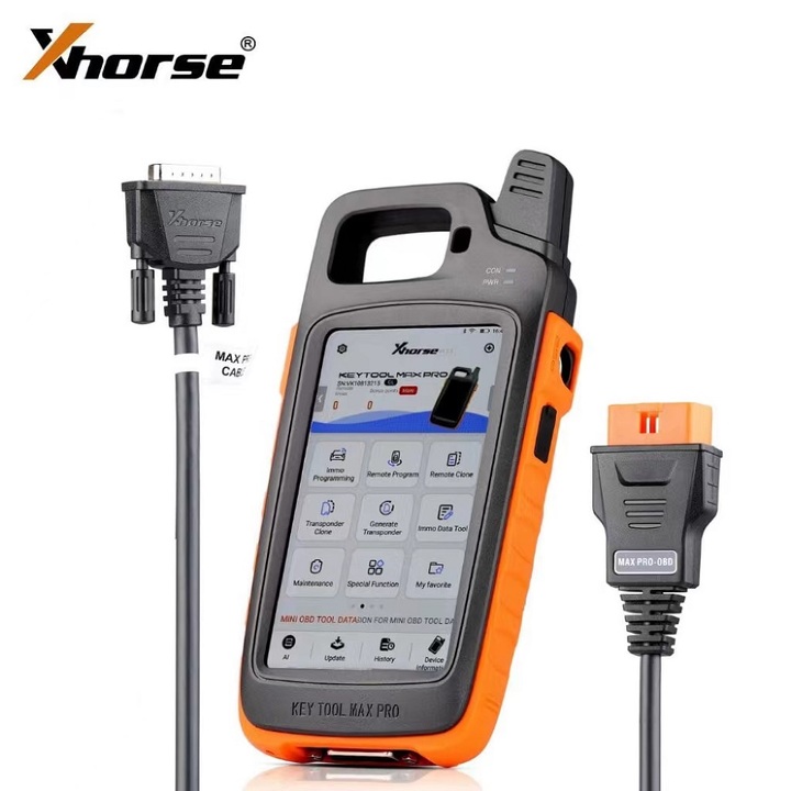 Xhorse VVDI Key Tool Max Pro with MINI OBD Tool Function, Adds CAN FD, Voltage and Leakage Current