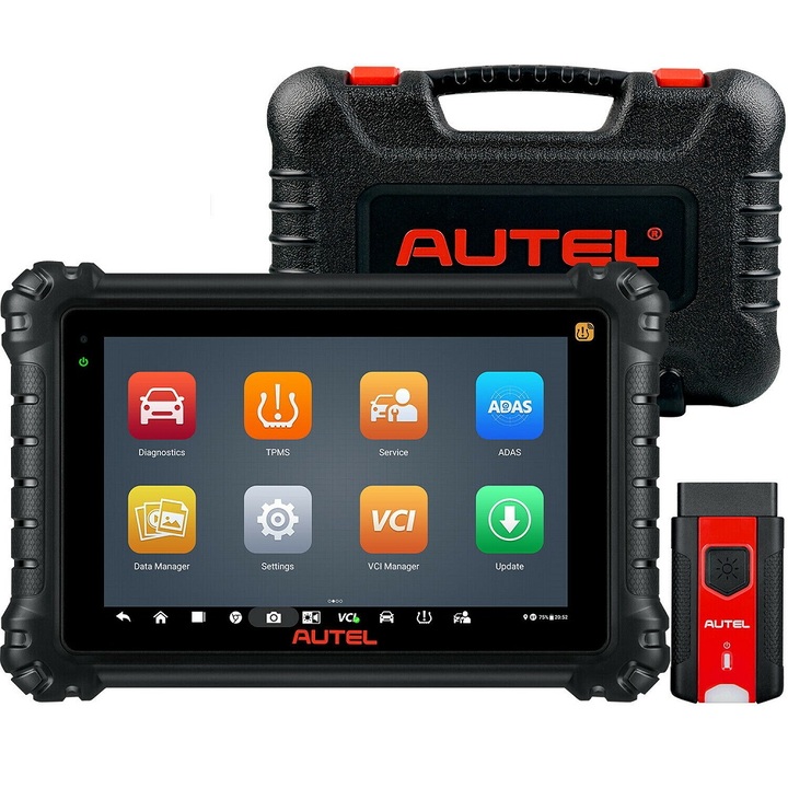 Autel MaxiSys MS906 Pro Bi-Directional Diagnostic Scanner and Key Programmer, Support DoIP/CAN FD Protocols Get Free Autel MV108S