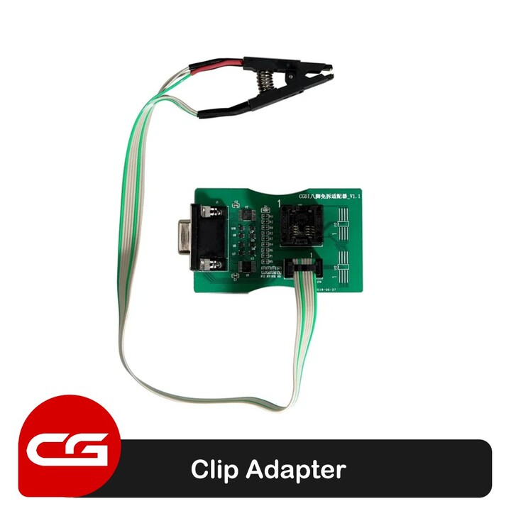 Reading 8 Foot Chip Free Clip Adapter with CGDI Prog BMW and XPROG 5.60 /5.74/5.84 and UPA USB ECU Programmer
