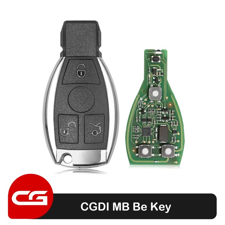 CGDI MB Be Key with Smart Key Shell 3 Button for Mercedes Benz till FBS3 Well Assembled Ready to Use