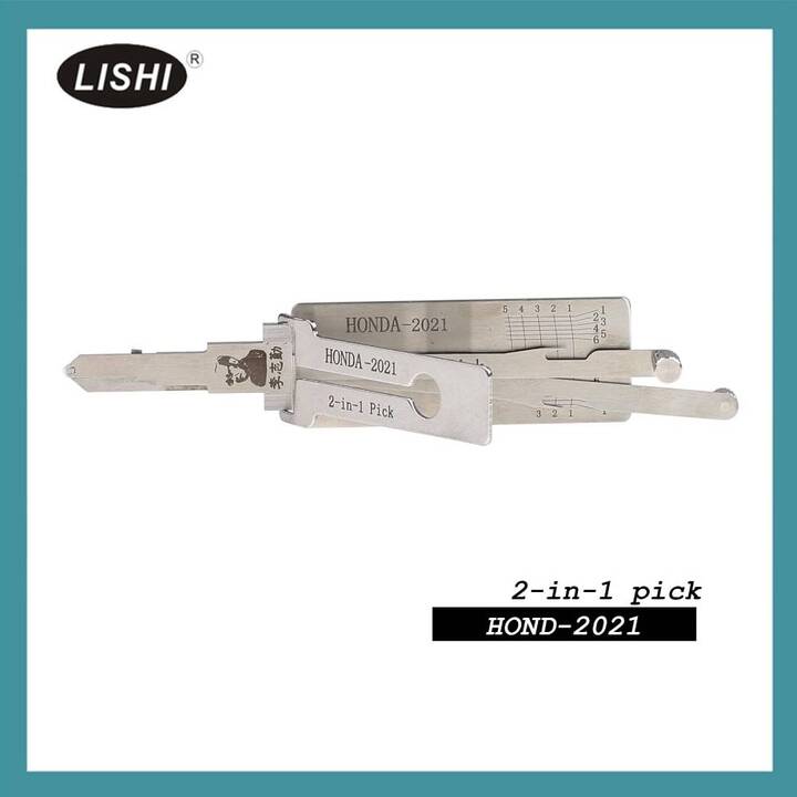 2023 New LISHI HU100(10) End Milling Buick 2-in-1 Tool