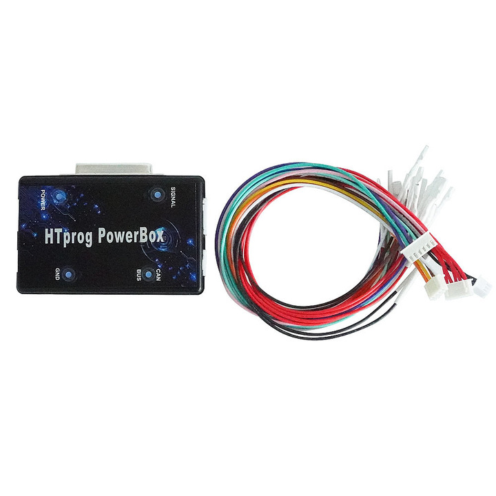 [Add Power Box] HTprog Clone Adapter for ECUHELP KT200 as an ECU Chip tuning Tool / on Bench Programmer / EEPROM Programmer / Key Function