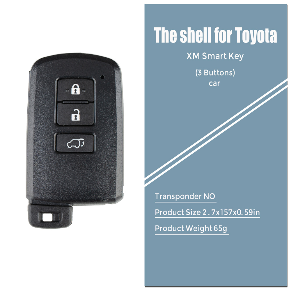 Xhorse VVDI Toyota XM Smart Key Shell