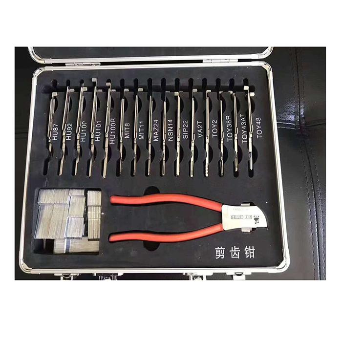 Original Lishi 32pcs Kit Auto Car Door Lock Pick 2-in-1 Decoder Locksmith Tool
