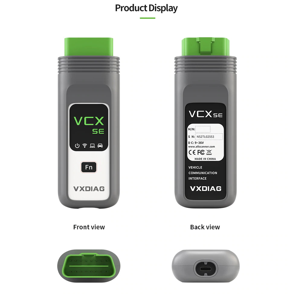 VXDIAG VCX SE for Benz with 2TB Full Brands Software HDD 