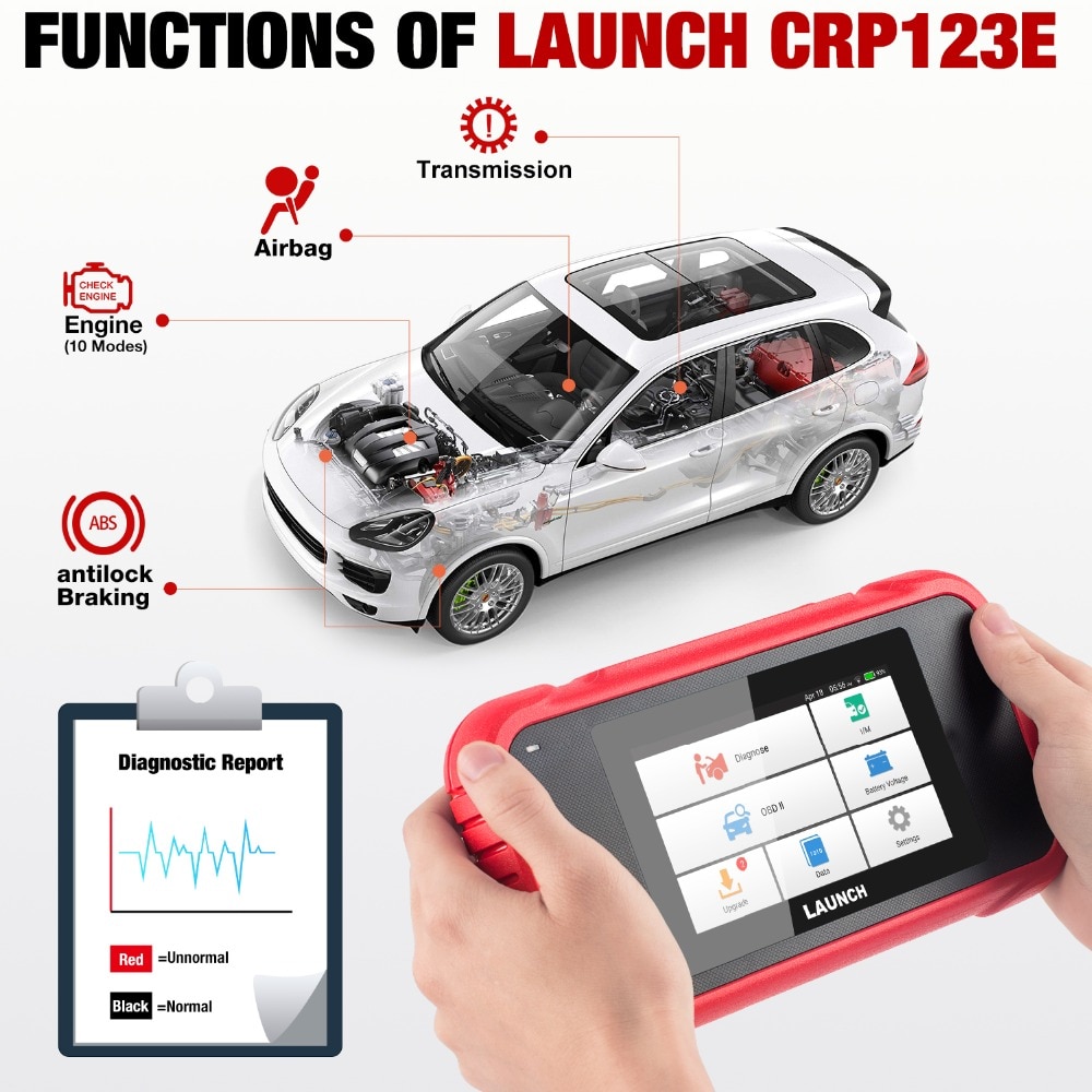 2023 Launch CRP123E OBD2 Code Reader 