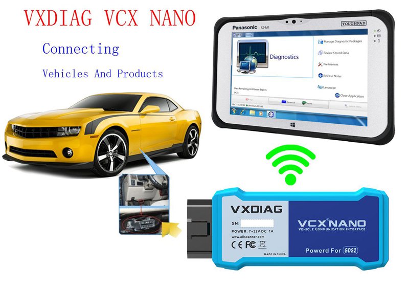 VXDIAG GM WiFi Connection