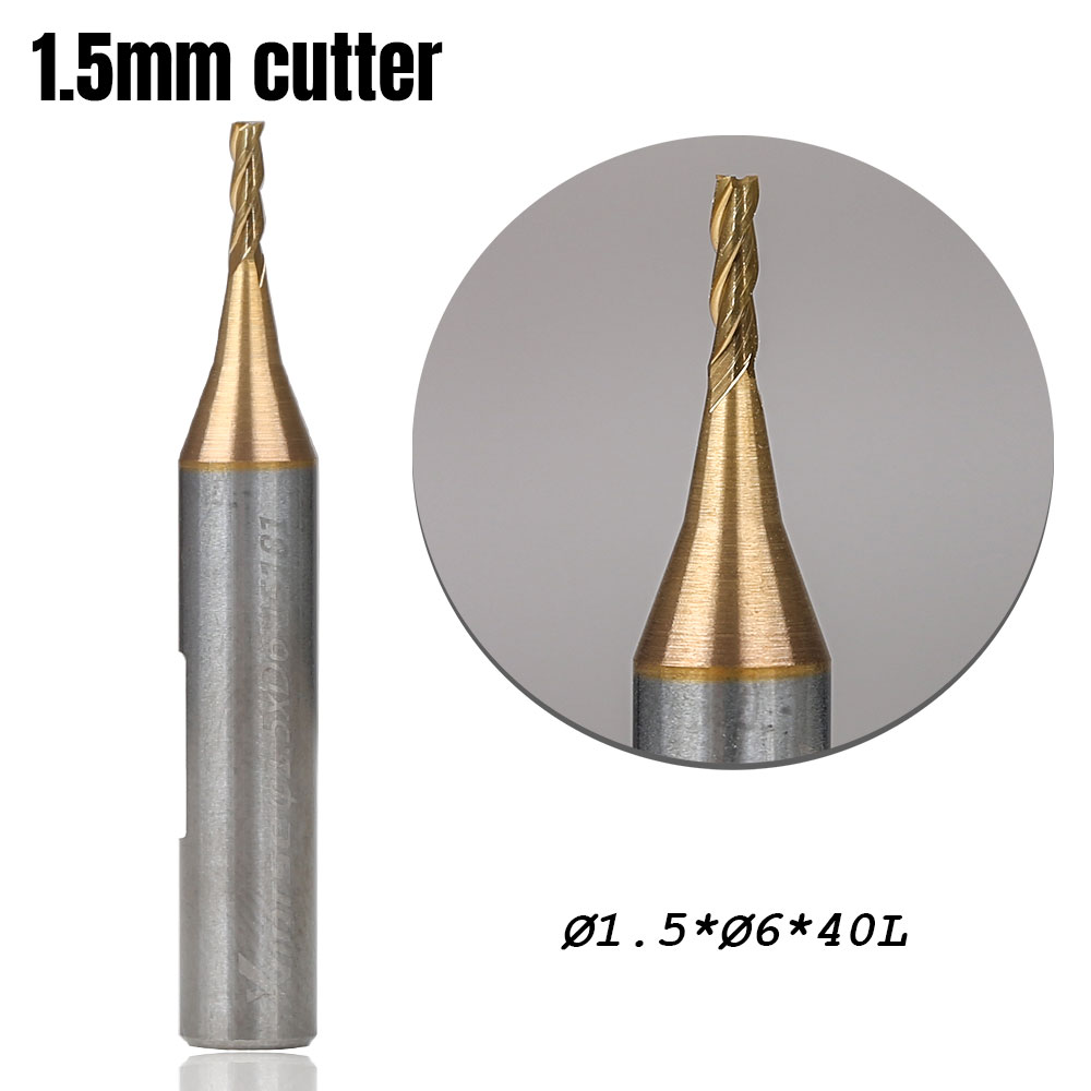 1.5mm Milling Cutter for XC-007 XC-002 and Condor XC-MINI Dolphin Key Cutting Machine