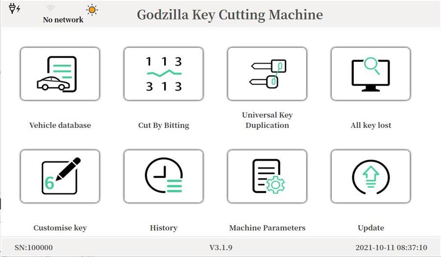 CG Godzilla Key Cutting Machine 1