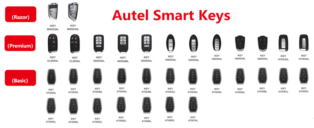 Autel MaxiIM KM100 smart keys