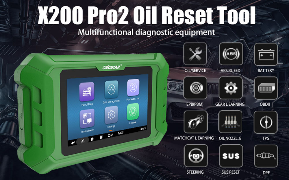 OBDSTAR X200 PRO 2 oil reset tool