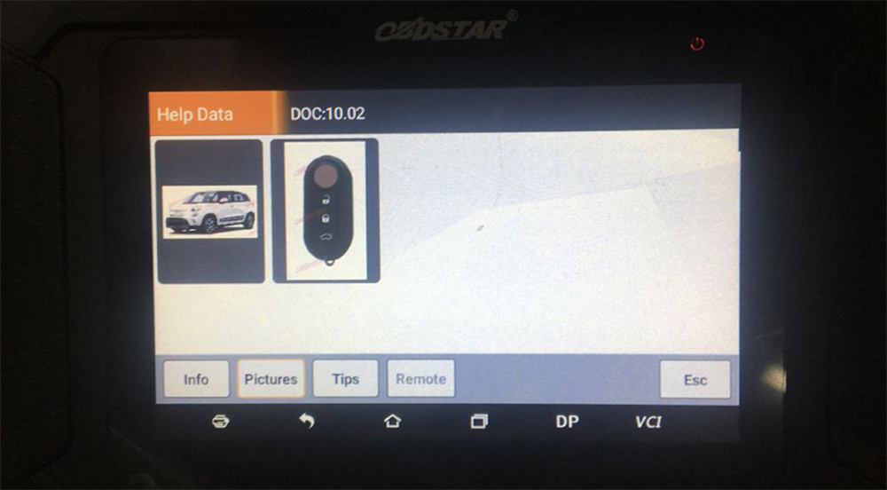 OBDSTAR X300 Pro4 help data