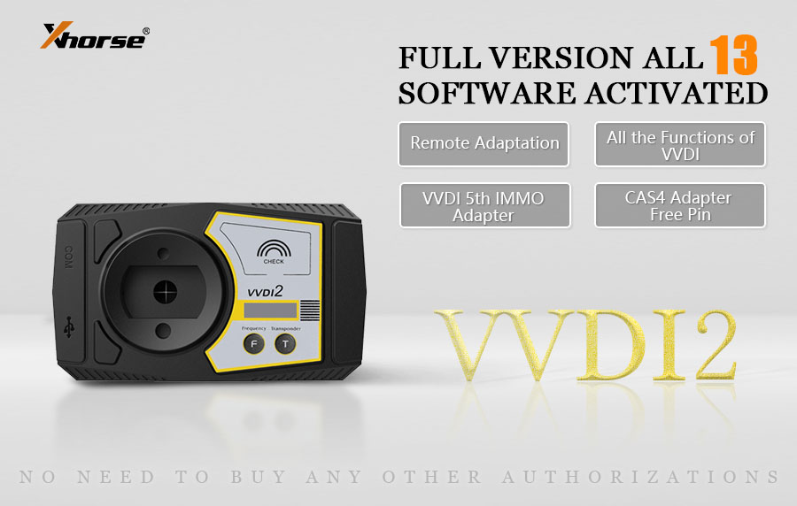 VVDI2 Full Version All 13 Software Activated