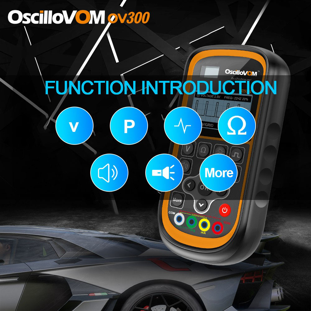 OSCILLOVOM OV300 function introduction